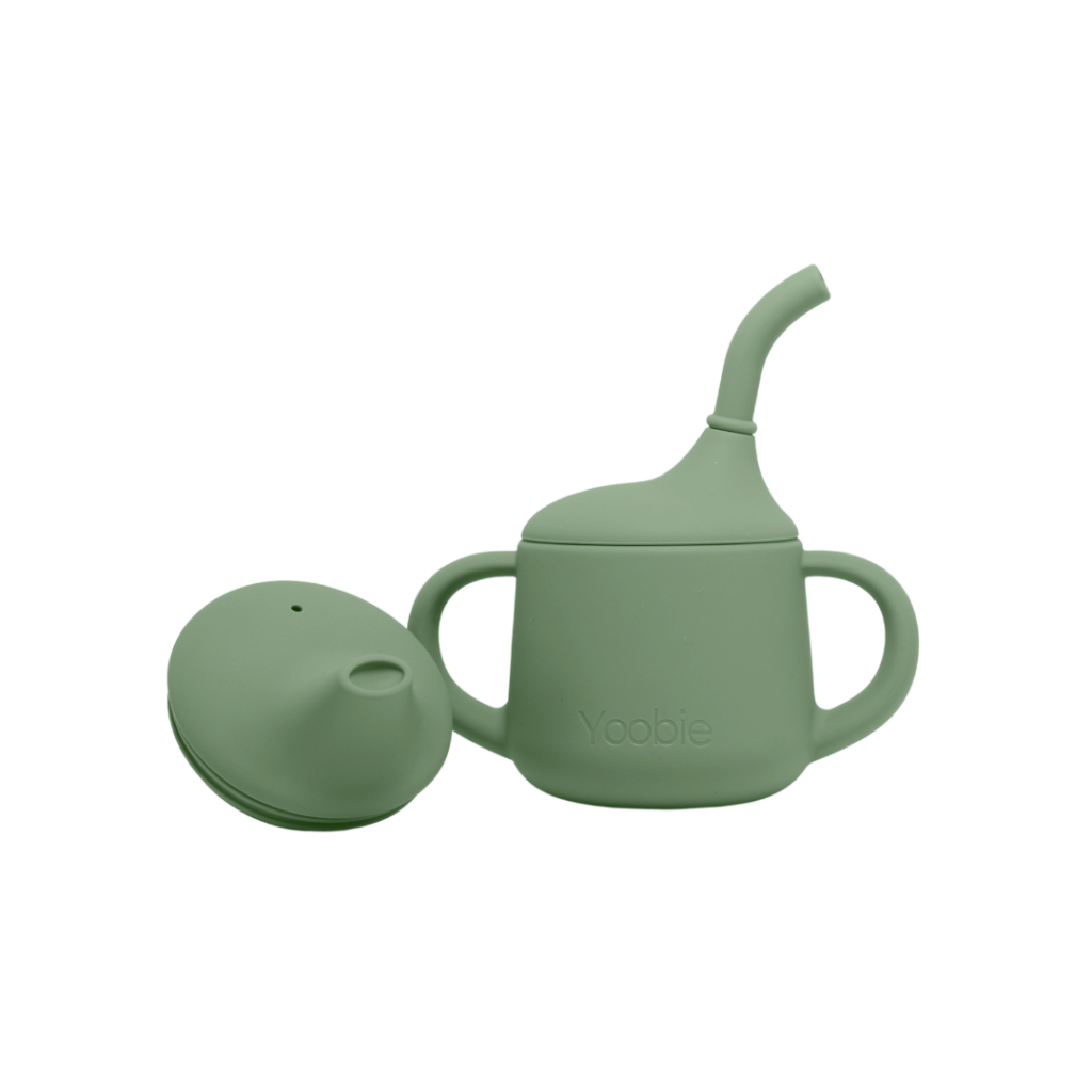 silicone cup variation - sage